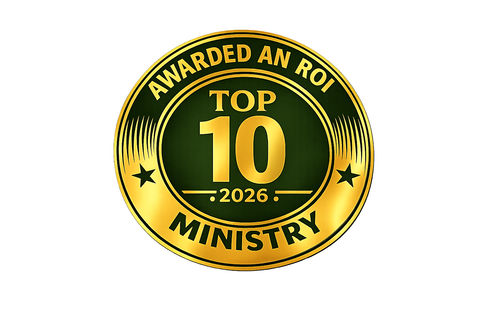 Awarded an ROI Top 10 Ministry 2026