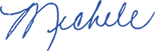Michele's signature