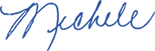 Michele's signature