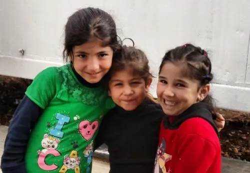 Children smiling